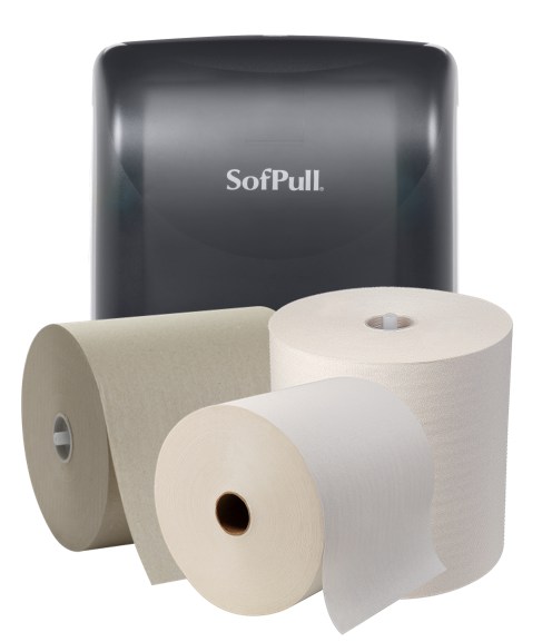 GP SofPull Hard Roll Paper Towel & Dispensers