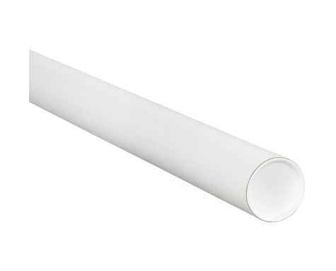 2.5 x 48 Mailer Tubes White Commercial & Industrial Supply