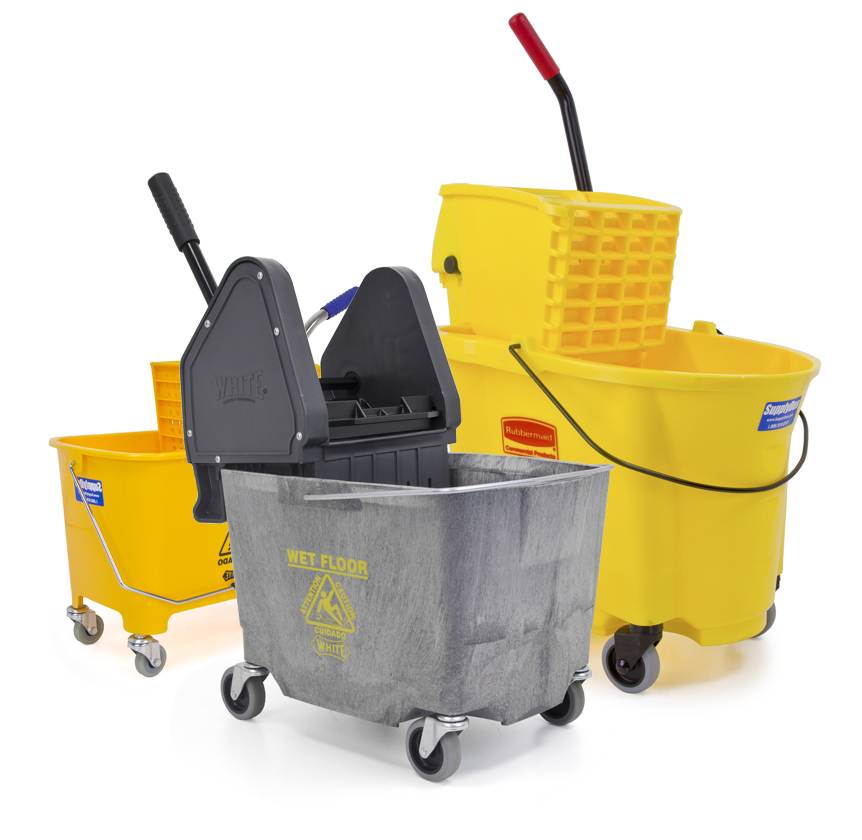 Traditional Mop Buckets, Wringers & Combos