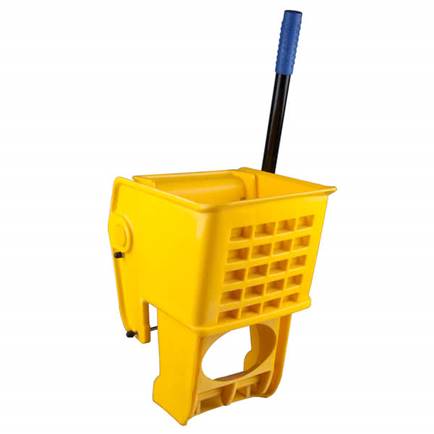 Cleaning Tools & Supplies, Mop Buckets & Wringers, Rubbermaid WaveBrake  Side Press Mop Bucket & Wringer Combo
