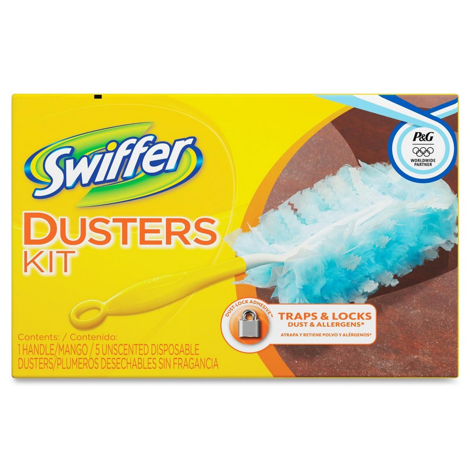 Swiffer Duster Starter Kit - Handle with 5 Refills - SupplyDen
