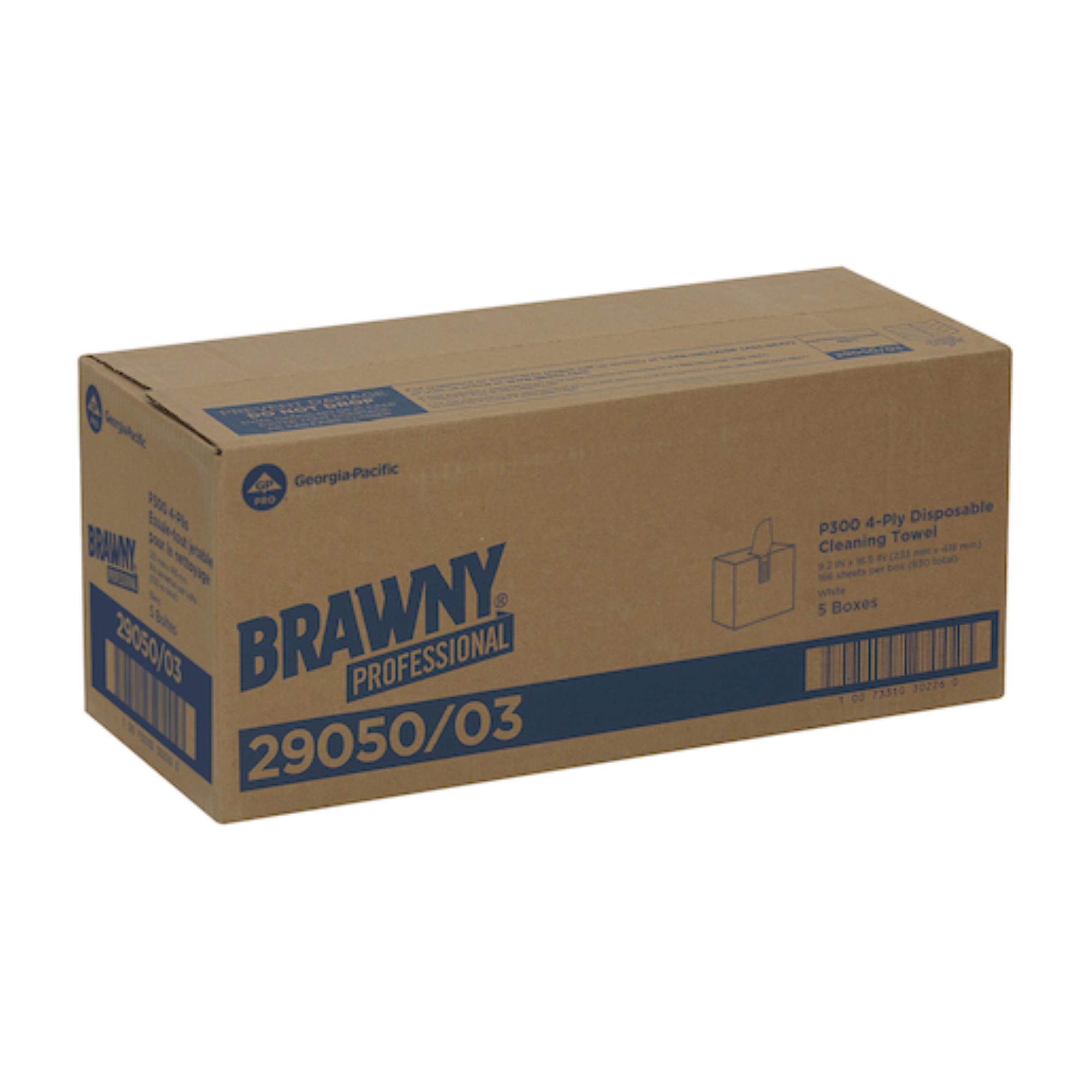 Gp Pro 2905003 Brawny Professional P300 Disposable 4 Ply Scrim