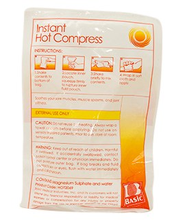 Hot Packs, Instant Heat Therapy Packs