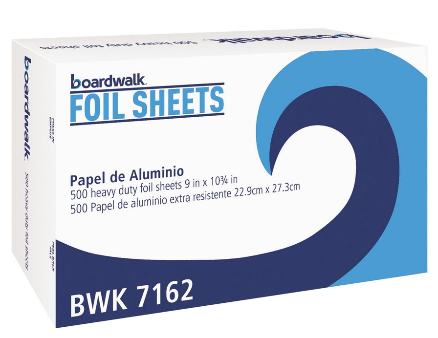 FOIL/ Aluminum Foil Sheets 9 x 10.75, 500 Sheets/box, 6 Boxes
