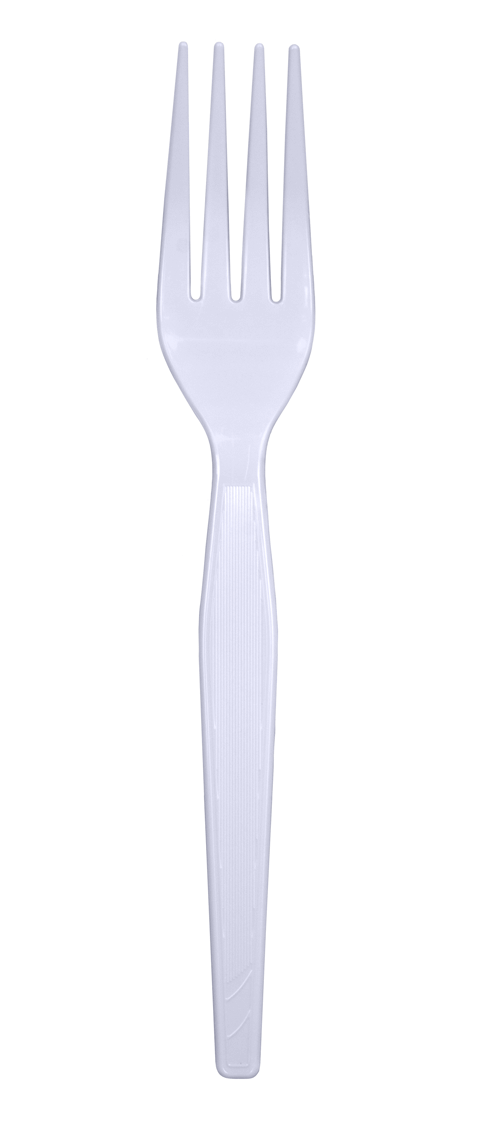 Dixie Medium Weight Plastic Knife - White, Bulk 1000 Count - SupplyDen