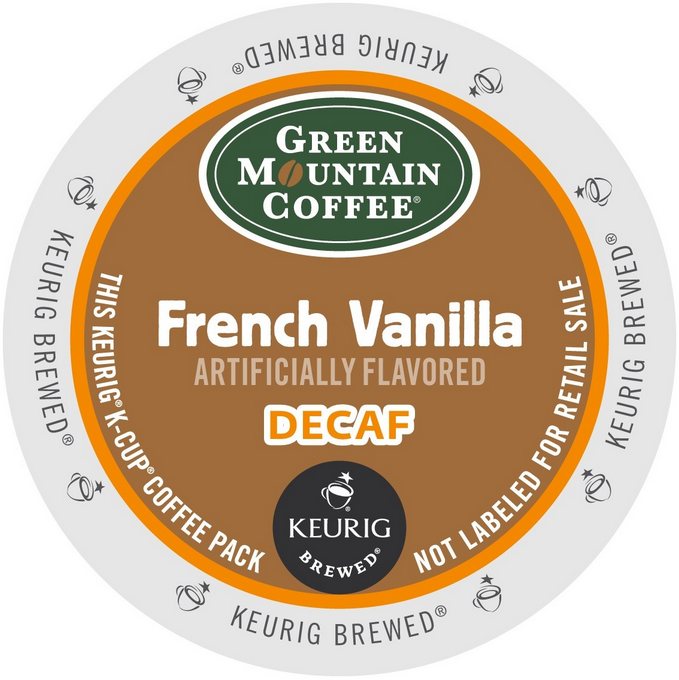 Green mountain french outlet vanilla decaf k cups