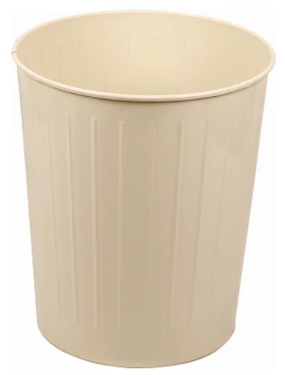 Witt 9 Gallon Stainless Steel Half Round Receptacle