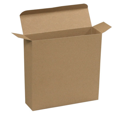 Chipboard Boxes, Folding Cartons, Reverse Tuck, 2 x 2 x 7, Kraft