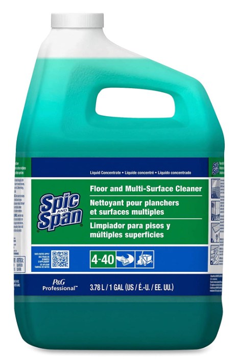 Spic & Span 02001 Liquid Floor Cleaner - Gallon - 10463 | Commercial ...