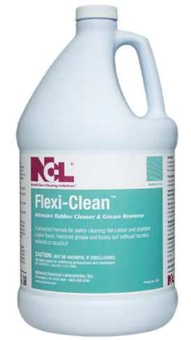 NCL Flexi-Clean Rubber Floor Cleaner 1 GAL