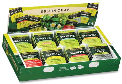 Ie Green Tea: Peach Green Tea, 8 Pk