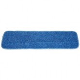 5" x 18" Blue Velcro Microfiber Flat Mop