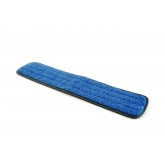 24" Microfiber Wet Mop Pad - Blue/Gray, 5" x 24"