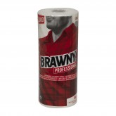 GP Pro 20085 Brawny Professional D300 Disposable Cleaning Towels / Wipers - 84 Sheets per Roll, 20 Rolls per Case