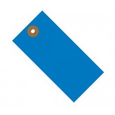 3.25" x 1.625" Blue Tyvek Shipping Tags - Colors