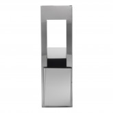 GP Pro 59453 California Building Code Compliant Recessed Trash Receptacle for 12" Cavities - Stainless Steel