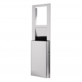 GP Pro 59471 Trash Receptacle Wall Unit for Use with enMotion Recessed Dispenser and Facilities with 12" - 16" Cavities - 9.6 Gallon