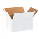 10" x 8" x 6" White Corrugated Box 32ect