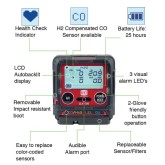 RKI Instruments GX-3R 72-RA-D Confined Space 4 Gas Monitor with 12 VDC Charger