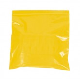 2" x 3" Reclosable Colored Poly Bags - Yellow, 2mil, 1000 per Case